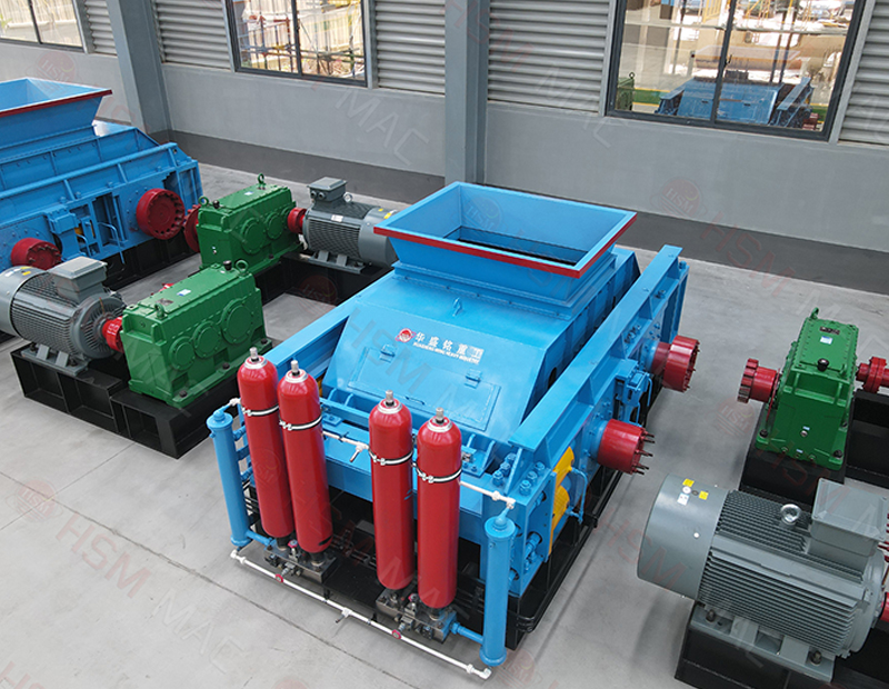 全液壓對輥制砂機